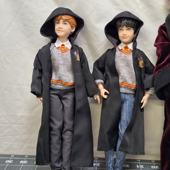 Harry Potter Dolls Harry Ron McGonagall Dumbledore 10-12" Mattel 2018 READ - Picture 2 of 14